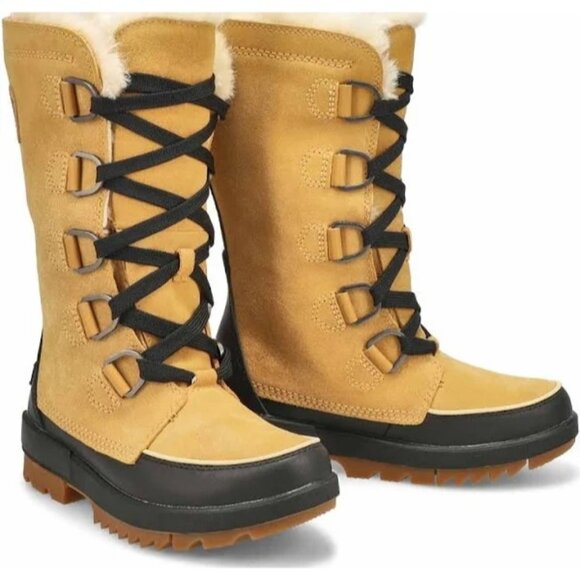 Sorel Women’s Tivoli IV Tall Waterproof Curry Size 9.5 NEW - Picture 10 of 12